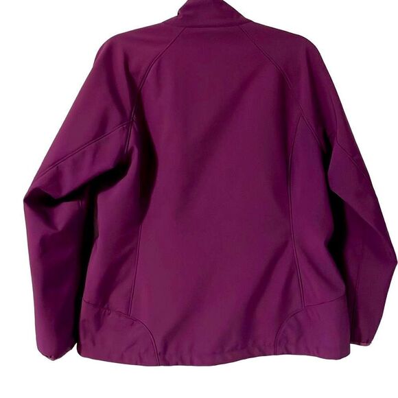 High Sierra purple zip front jacket with four pockets size Large NWOT - Picture 3 of 13